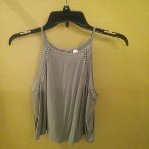 Olive Green Flowy Camisole